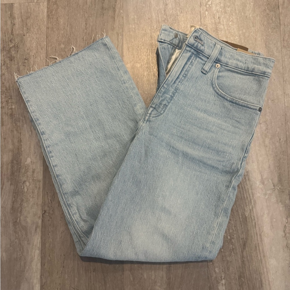 Madewell The Perfect Vintage Wide-Leg Crop Jean